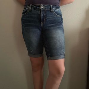 Time and Tru Jean Shorts